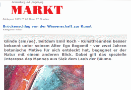 Ahrensburger MARKT v. 5. 8. 2009